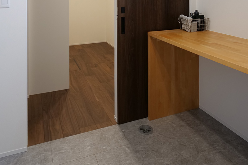 LDKランドリールーム通り抜けテラス