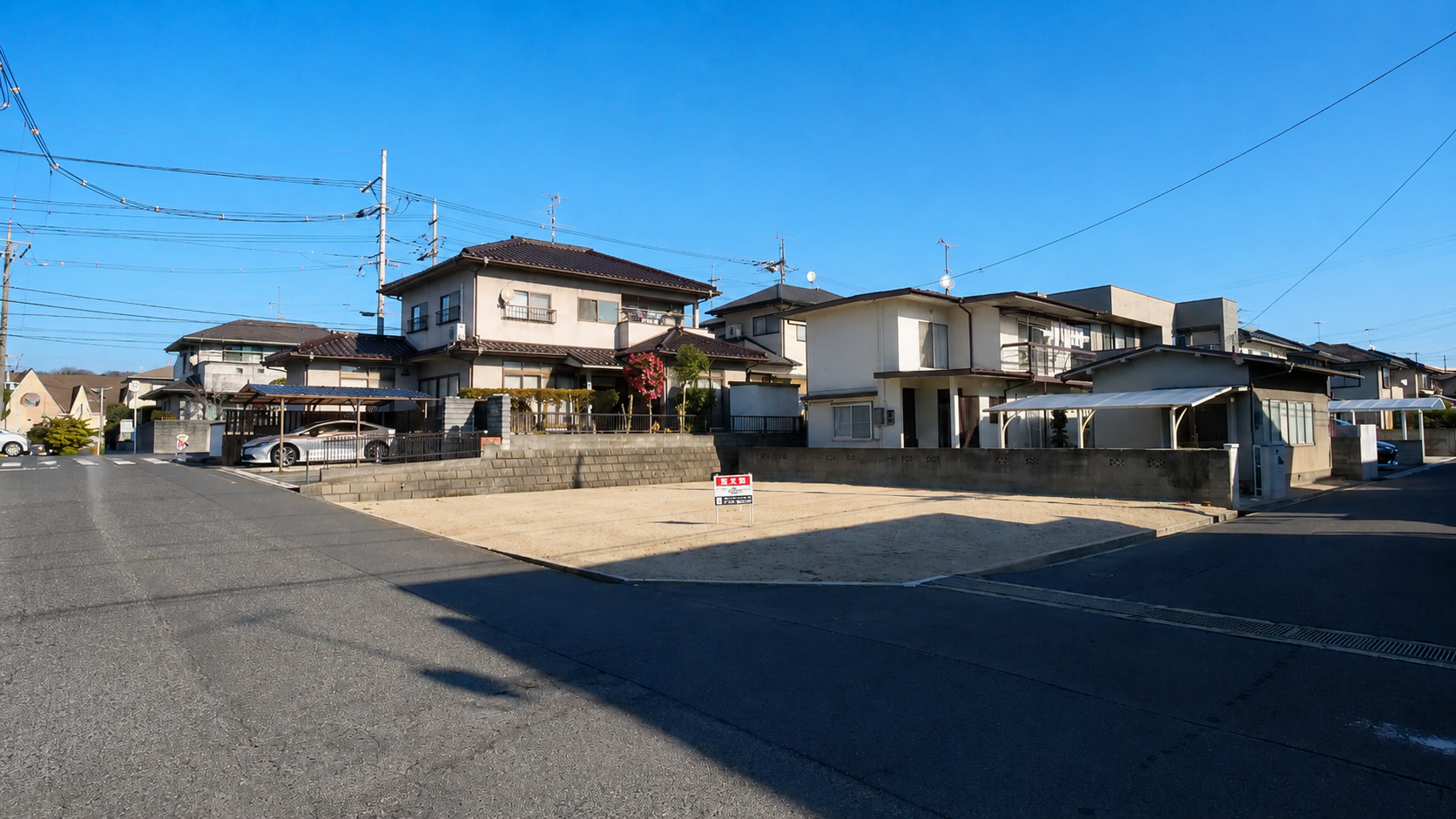 引野町北分譲地 1区画 現地写真2枚目