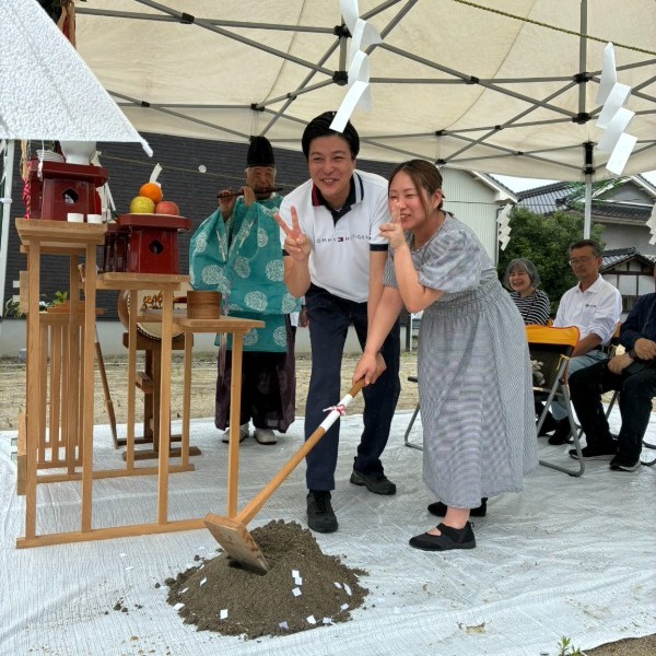 【工事スタート】地鎮祭