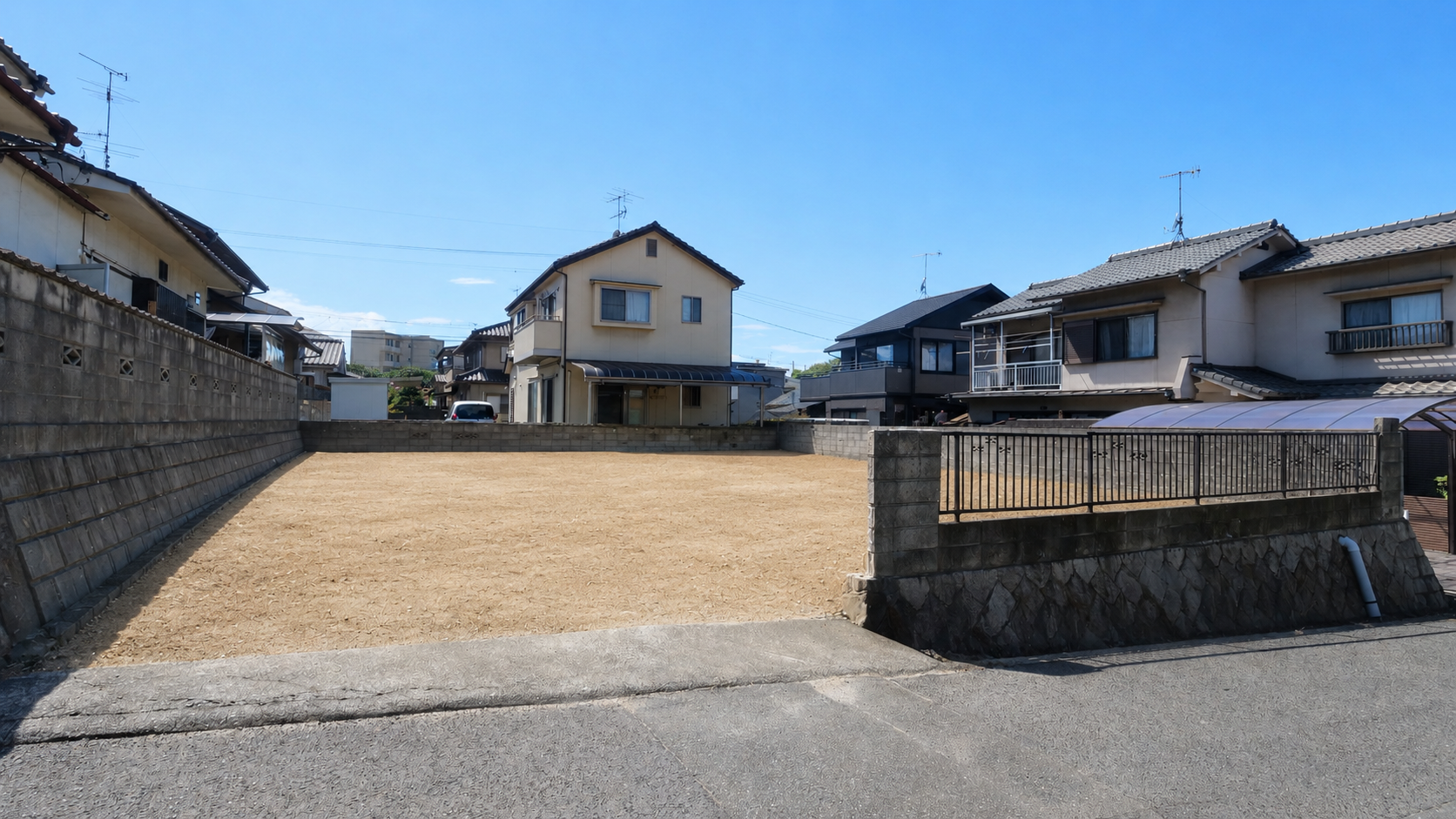 伊勢丘分譲地 1区画 現地写真