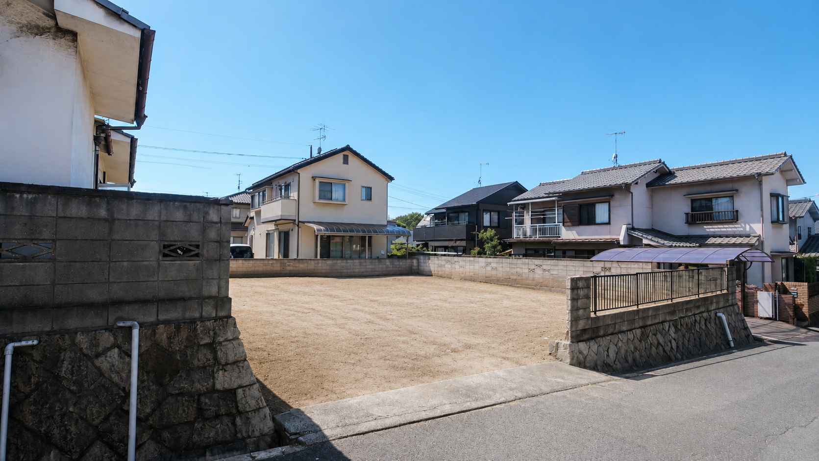 伊勢丘分譲地 1区画 現地写真3枚目